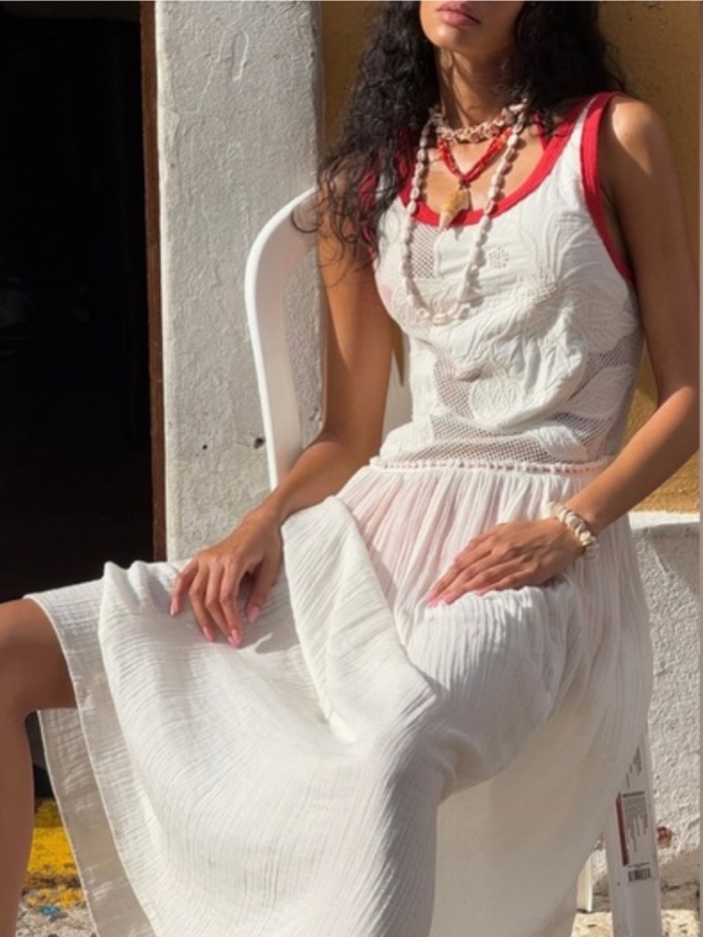 Free People Pearl Floral Maxi Dress S
